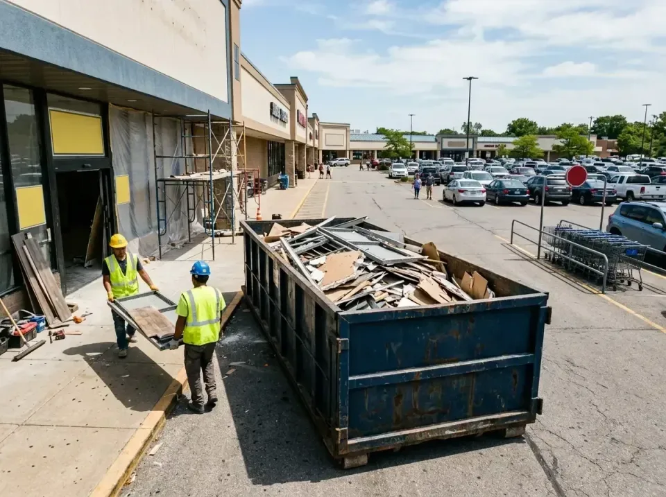 retail-store-renovation-debris-003 — frequently asked questions, Roll-off Dumpster Rentals in Madison, IL